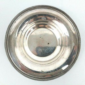 Poole Silver Co. Serving Bowl EPNS 6.5"